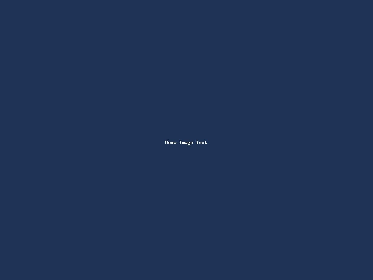 Demo Image Text